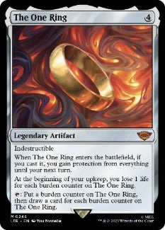 [246]【EN】【FOIL】一つの指輪/The One Ring【LTR】[M][茶]