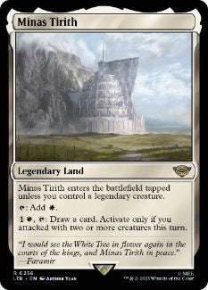 [256]【EN】【FOIL】ミナス・ティリス/Minas Tirith【LTR】[R][土地]