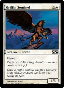 [012]【EN】グリフィンの歩哨/Griffin Sentinel【M10】[C][白]