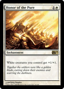 [016]【EN】【FOIL】清浄の名誉/Honor of the Pure【M10】[R][白]