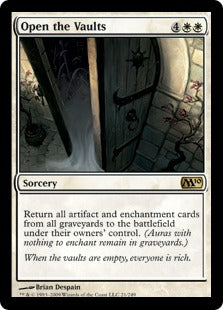[021]【EN】【FOIL】蔵の開放/Open the Vaults【M10】[R][白]
