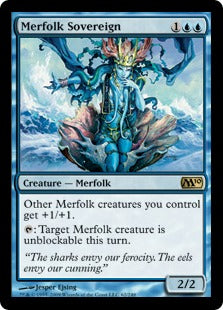 [062]【EN】マーフォークの君主/Merfolk Sovereign【M10】[R][青]