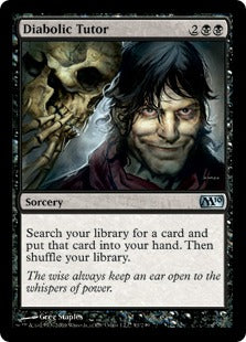 [091]【EN】【FOIL】魔性の教示者/Diabolic Tutor【M10】[U][黒]