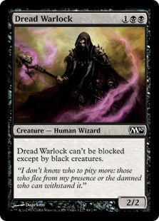 [094]【EN】【FOIL】戦慄の魔術使い/Dread Warlock【M10】[C][黒]