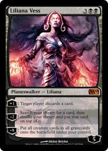 [102]【EN】【FOIL】リリアナ・ヴェス/Liliana Vess【M10】[M][黒]