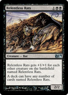 [108]【EN】執拗なネズミ/Relentless Rats【M10】[U][黒]