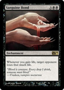 [111]【EN】【FOIL】血なまぐさい結合/Sanguine Bond【M10】[R][黒]