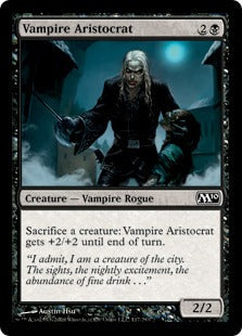 [117]【EN】【FOIL】吸血鬼の貴族/Vampire Aristocrat【M10】[C][黒]