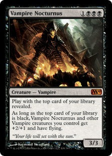 [118]【EN】【FOIL】吸血鬼の夜侯/Vampire Nocturnus【M10】[M][黒]