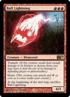 [125]【EN】【FOIL】ボール・ライトニング/Ball Lightning【M10】[R][赤]