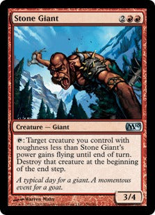 [159]【EN】石巨人/Stone Giant【M10】[U][赤]