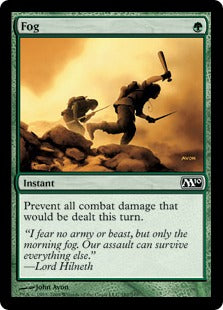 [182]【EN】【FOIL】濃霧/Fog【M10】[C][緑]