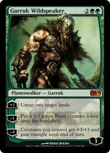 [183]【EN】野生語りのガラク/Garruk Wildspeaker【M10】[M][緑]