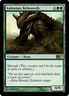 [188]【EN】カロニアのビヒモス/Kalonian Behemoth【M10】[R][緑]