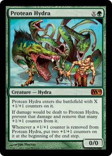 [200]【EN】【FOIL】変幻のハイドラ/Protean Hydra【M10】[M][緑]