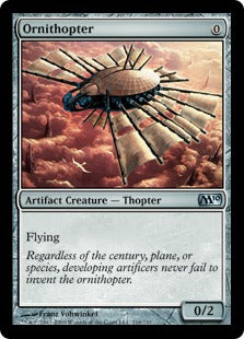 [216]【EN】【FOIL】羽ばたき飛行機械/Ornithopter【M10】[U][茶]