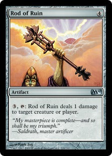 [219]【EN】【FOIL】破滅のロッド/Rod of Ruin【M10】[U][茶]