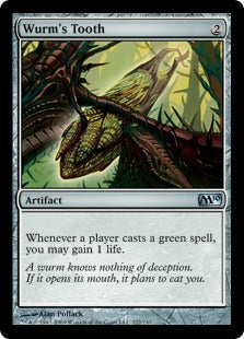 [222]【EN】【FOIL】ワームの歯/Wurm's Tooth【M10】[U][茶]