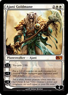 [001]【EN】【FOIL】黄金のたてがみのアジャニ/Ajani Goldmane【M11】[M][白]