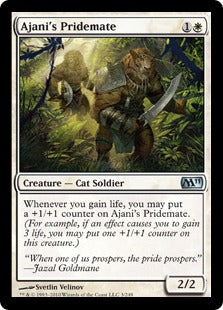 [003]【EN】【FOIL】アジャニの群れ仲間/Ajani's Pridemate【M11】[U][白]