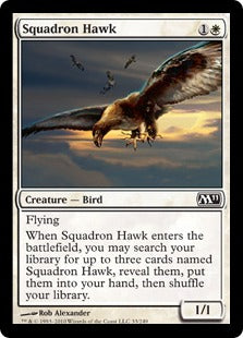 [033]【EN】【FOIL】戦隊の鷹/Squadron Hawk【M11】[C][白]