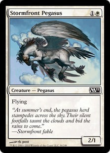 [034]【EN】嵐前線のペガサス/Stormfront Pegasus【M11】[C][白]