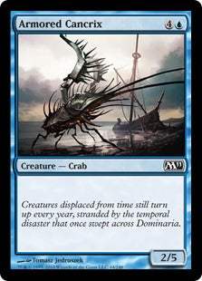 [044]【EN】【FOIL】装甲のカンクリックス/Armored Cancrix【M11】[C][青]