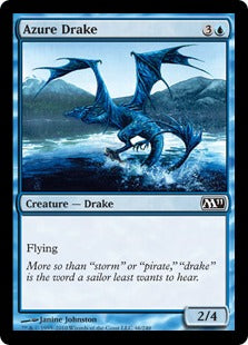 [046]【EN】蒼穹のドレイク/Azure Drake【M11】[C][青]