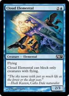 [050]【EN】雲の精霊/Cloud Elemental【M11】[C][青]