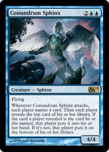 [051]【EN】難題のスフィンクス/Conundrum Sphinx【M11】[R][青]