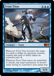 [055]【EN】【FOIL】霜のタイタン/Frost Titan【M11】[M][青]