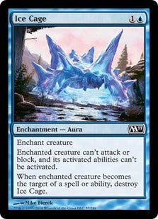 [057]【EN】【FOIL】氷の牢獄/Ice Cage【M11】[C][青]