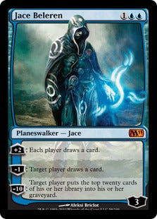 [058]【EN】【FOIL】ジェイス・ベレレン/Jace Beleren【M11】[M][青]