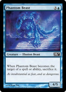 [069]【EN】【FOIL】幻影の獣/Phantom Beast【M11】[C][青]