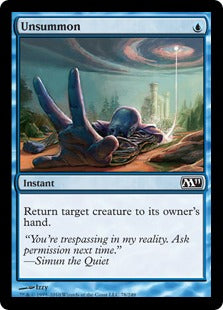 [078]【EN】【FOIL】送還/Unsummon【M11】[C][青]