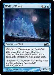 [079]【EN】霜の壁/Wall of Frost【M11】[U][青]
