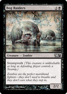 [086]【EN】【FOIL】沼の略奪隊/Bog Raiders【M11】[C][黒]