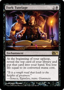 [090]【EN】【FOIL】闇の後見/Dark Tutelage【M11】[R][黒]