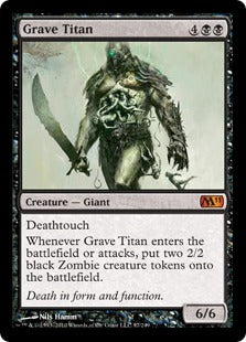 [097]【EN】【FOIL】墓所のタイタン/Grave Titan【M11】[M][黒]