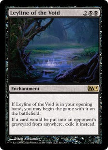 [101]【EN】【FOIL】虚空の力線/Leyline of the Void【M11】[R][黒]