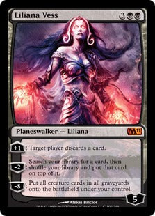 [102]【EN】【FOIL】リリアナ・ヴェス/Liliana Vess【M11】[M][黒]