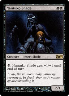 [106]【EN】【FOIL】ナントゥーコの影/Nantuko Shade【M11】[R][黒]