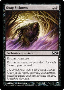 [111]【EN】【FOIL】泥沼病/Quag Sickness【M11】[C][黒]