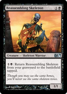 [112]【EN】【FOIL】組み直しの骸骨/Reassembling Skeleton【M11】[U][黒]