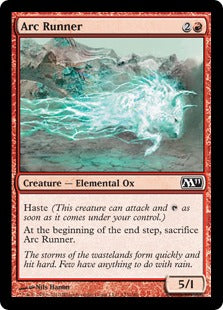 [123]【EN】電弧の走り手/Arc Runner【M11】[C][赤]