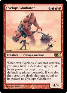 [131]【EN】サイクロプスの剣闘士/Cyclops Gladiator【M11】[R][赤]