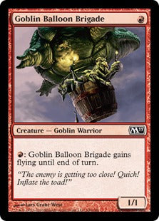 [140]【EN】【FOIL】ゴブリン気球部隊/Goblin Balloon Brigade【M11】[C][赤]