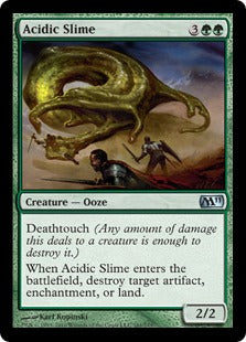 [161]【EN】酸のスライム/Acidic Slime【M11】[U][緑]
