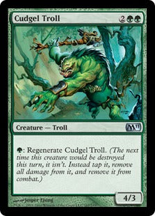 [167]【EN】棍棒のトロール/Cudgel Troll【M11】[U][緑]