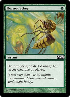 [181]【EN】スズメバチの一刺し/Hornet Sting【M11】[C][緑]